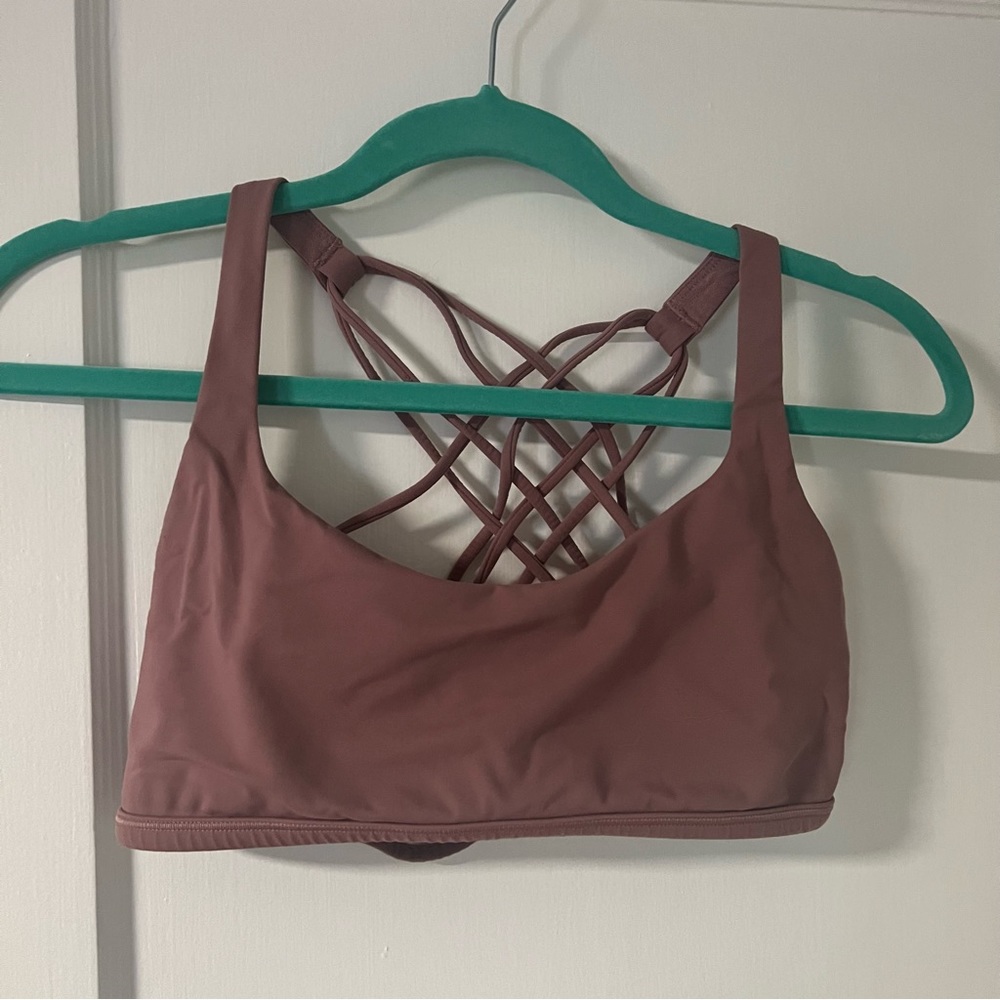 Mauve lulu free to be bra
